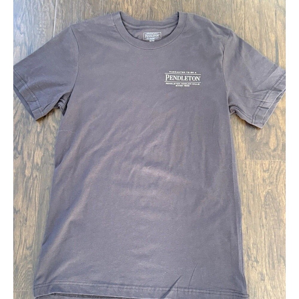 Pendleton  Mens Size M Tshirt Nwot All Cotton Brown S/S ECU